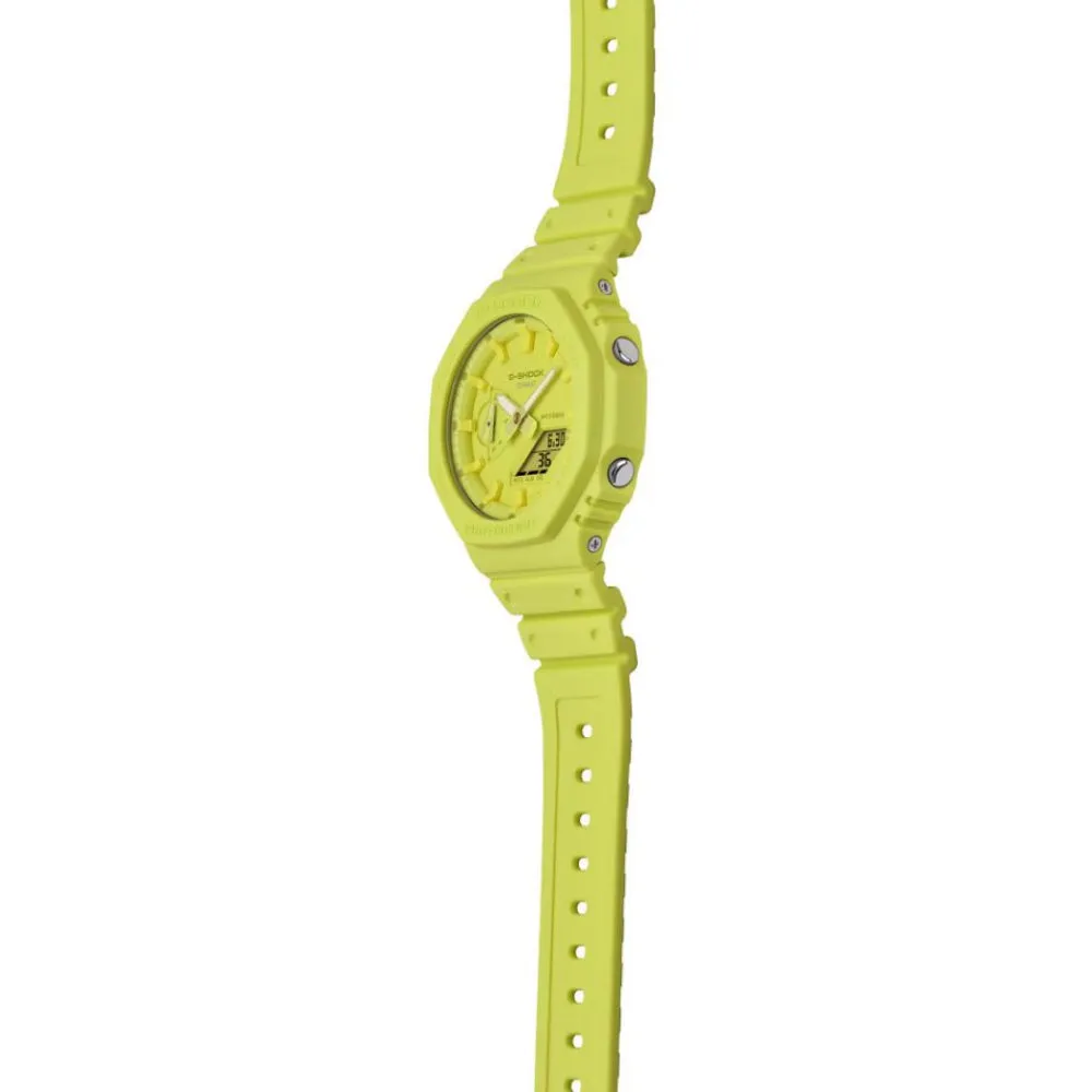   G-Shock Mint Green Resin Strap Men Watch GA-2100-9A9DR-P
