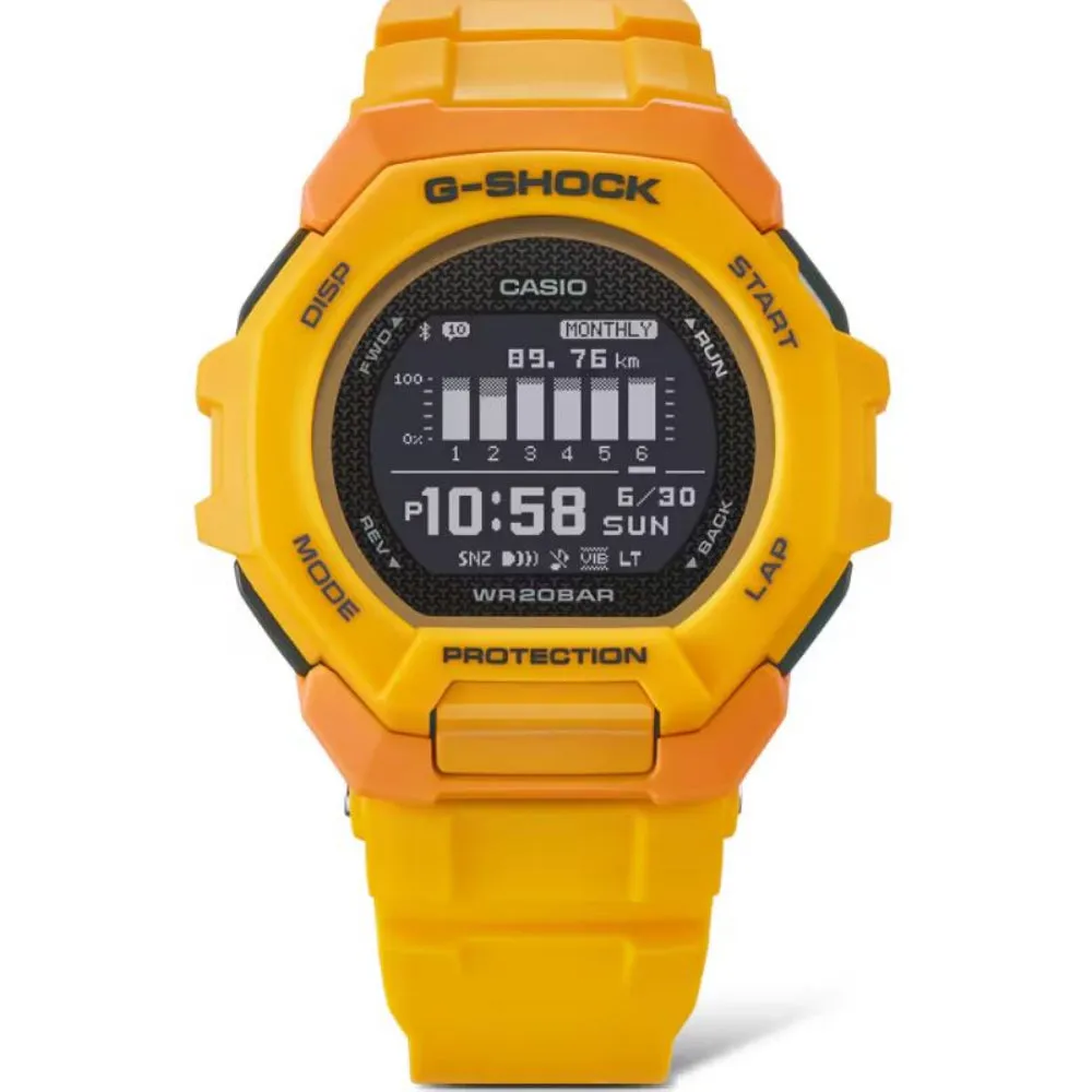   G-Shock Orange Resin Band Watch GBD-300-9DR