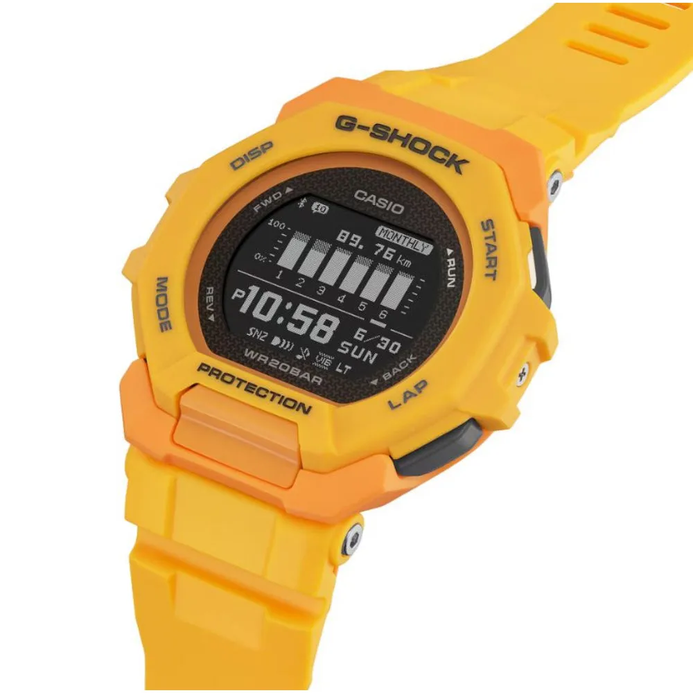   G-Shock Orange Resin Band Watch GBD-300-9DR