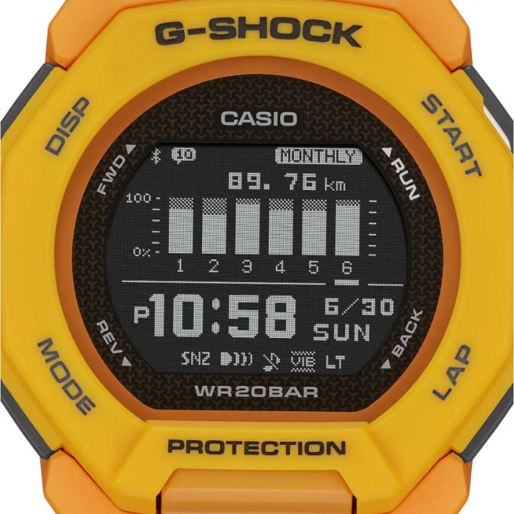   G-Shock Orange Resin Band Watch GBD-300-9DR