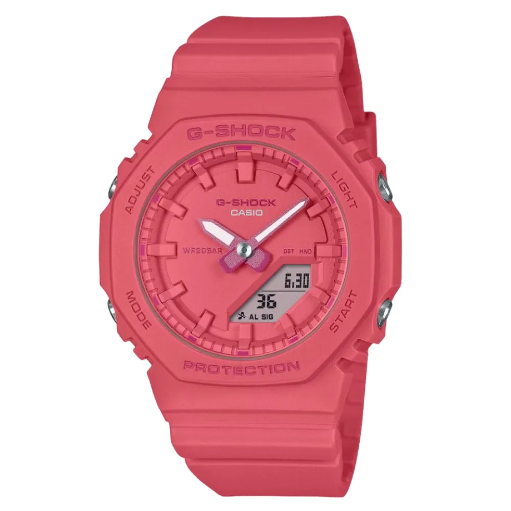 Casio G-Shock Pink Resin Strap Men Watch GMA-P2100-4ADR-P 