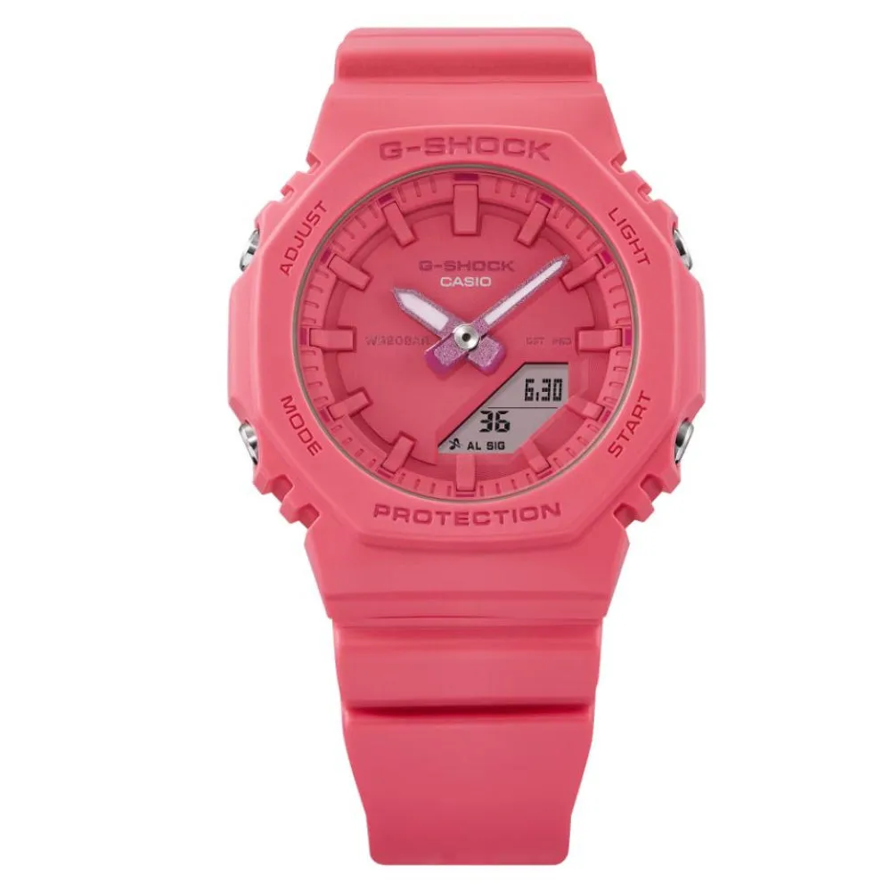   G-Shock Pink Resin Strap Men Watch GMA-P2100-4ADR-P