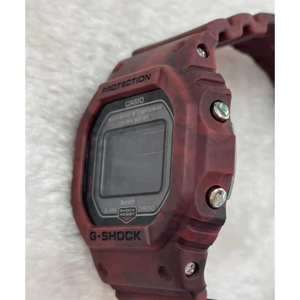   G-SHOCK SAND LAND SERIES GW-B5600SL-4DR RED RESIN BAND MEN SPORTS WATCH