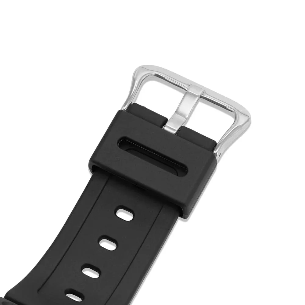   G-Shock Silver Dial Black Resin Strap Men Watch GA-2100SB-1ADR-P