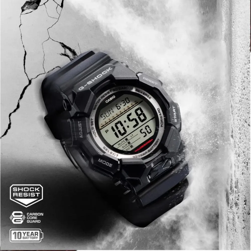   G-Shock Standard Digital Black Men's Watch  GD-010-1DR