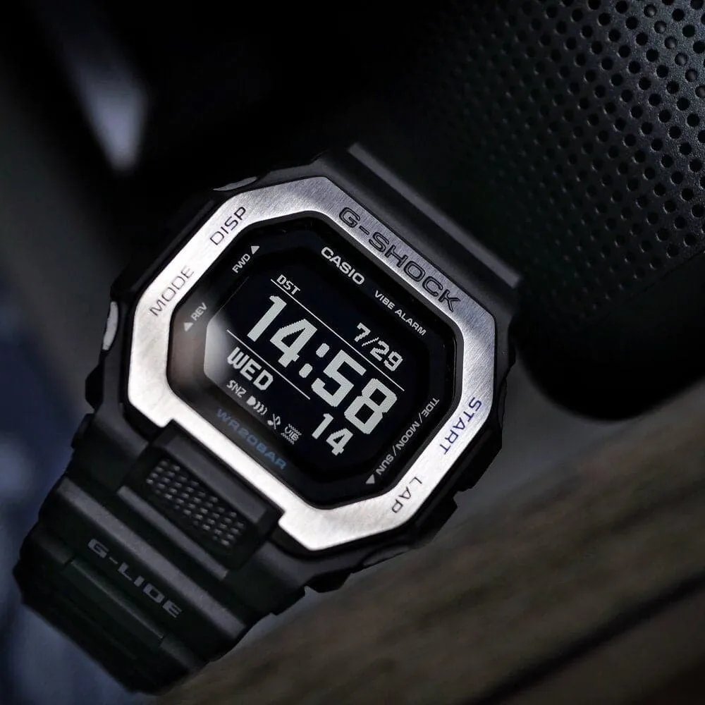   G-Shock Standard Digital Black Resin Strap Watch For Men GBX-100-1DR