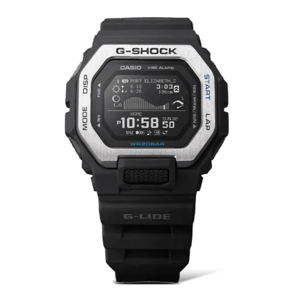   G-Shock Standard Digital Black Resin Strap Watch For Men GBX-100-1DR