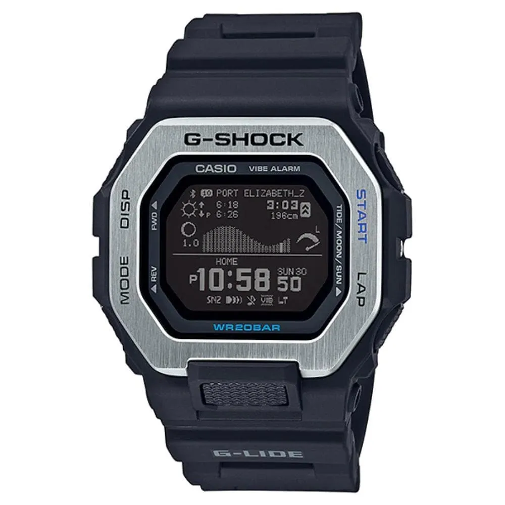 Casio G-Shock Standard Digital Black Resin Strap Watch For Men GBX-100-1DR 