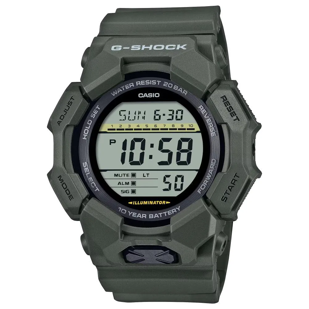 Casio G-Shock Standard Digital Green Men's Watch  GD-010-3DR 