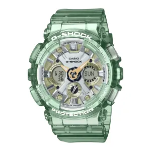 Casio G-Shock Transparent Green Resin Band GMA-S120GS-3ADR-P 