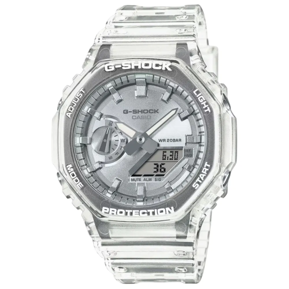   G-Shock Transparent Resin Strap Unisex Watch GA-2100BM Series