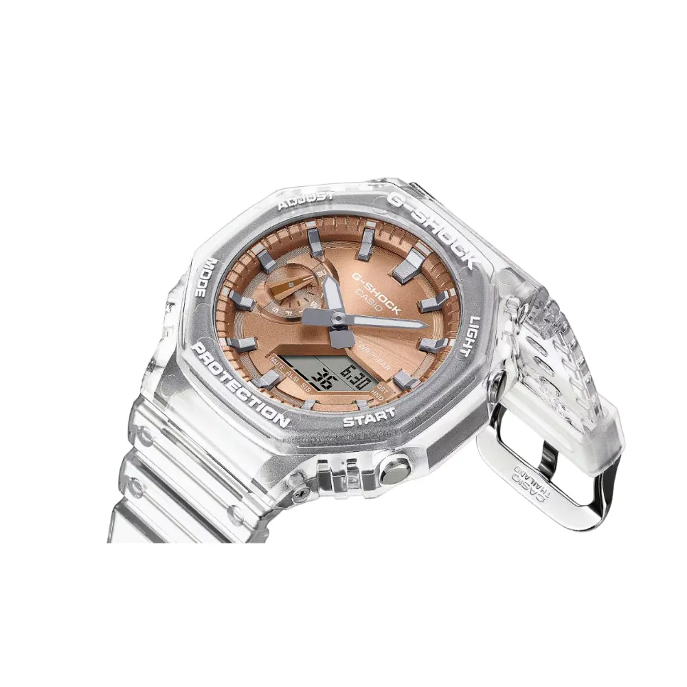   G-Shock Transparent Resin Strap Unisex Watch GA-2100BM Series