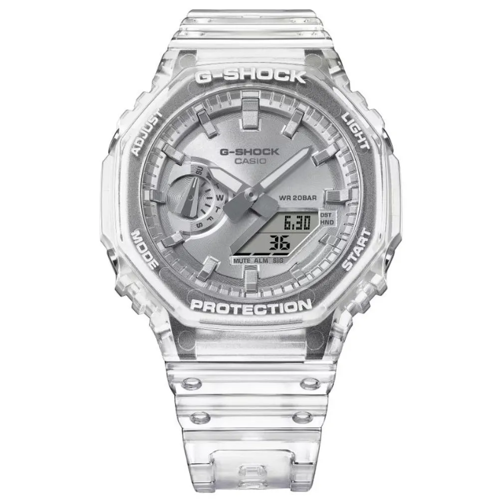   G-Shock Transparent Resin Strap Unisex Watch GA-2100BM Series