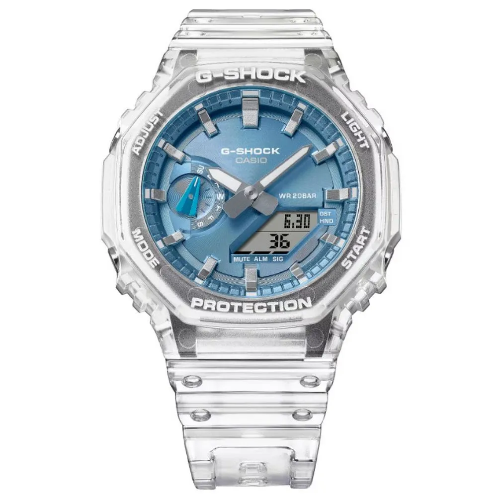   G-Shock Transparent Resin Strap Unisex Watch GA-2100BM Series