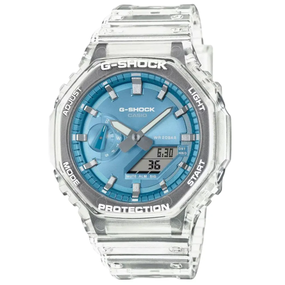   G-Shock Transparent Resin Strap Unisex Watch GA-2100BM Series