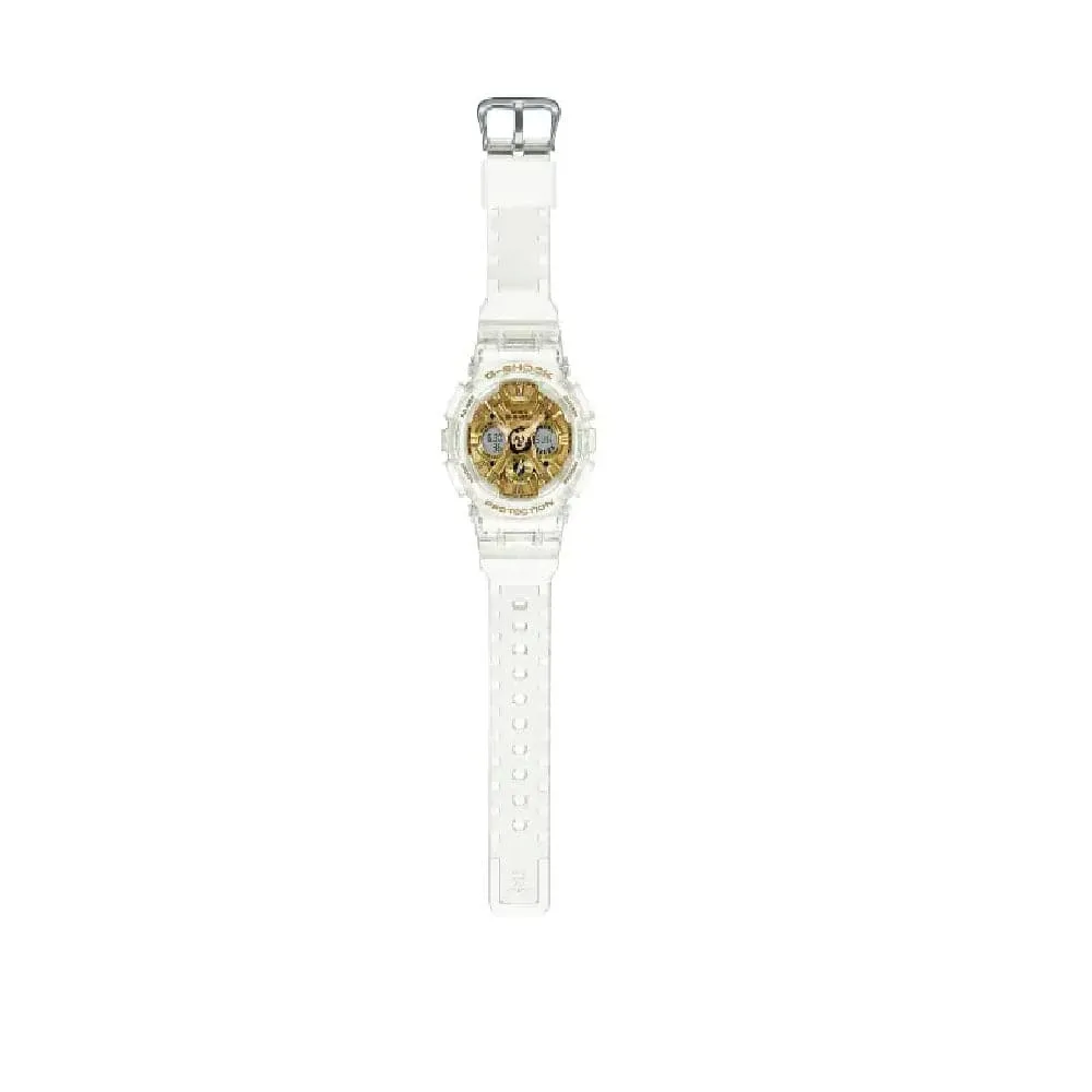   G-Shock Transparent Resin Strap Women Watch GMA-S120SG-7ADR-P