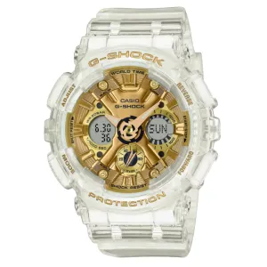 Casio G-Shock Transparent Resin Strap Women Watch GMA-S120SG-7ADR-P 