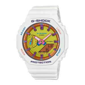 Casio G-Shock White Resin Strap Women Watch GMA-S2100BS-7ADR-P 