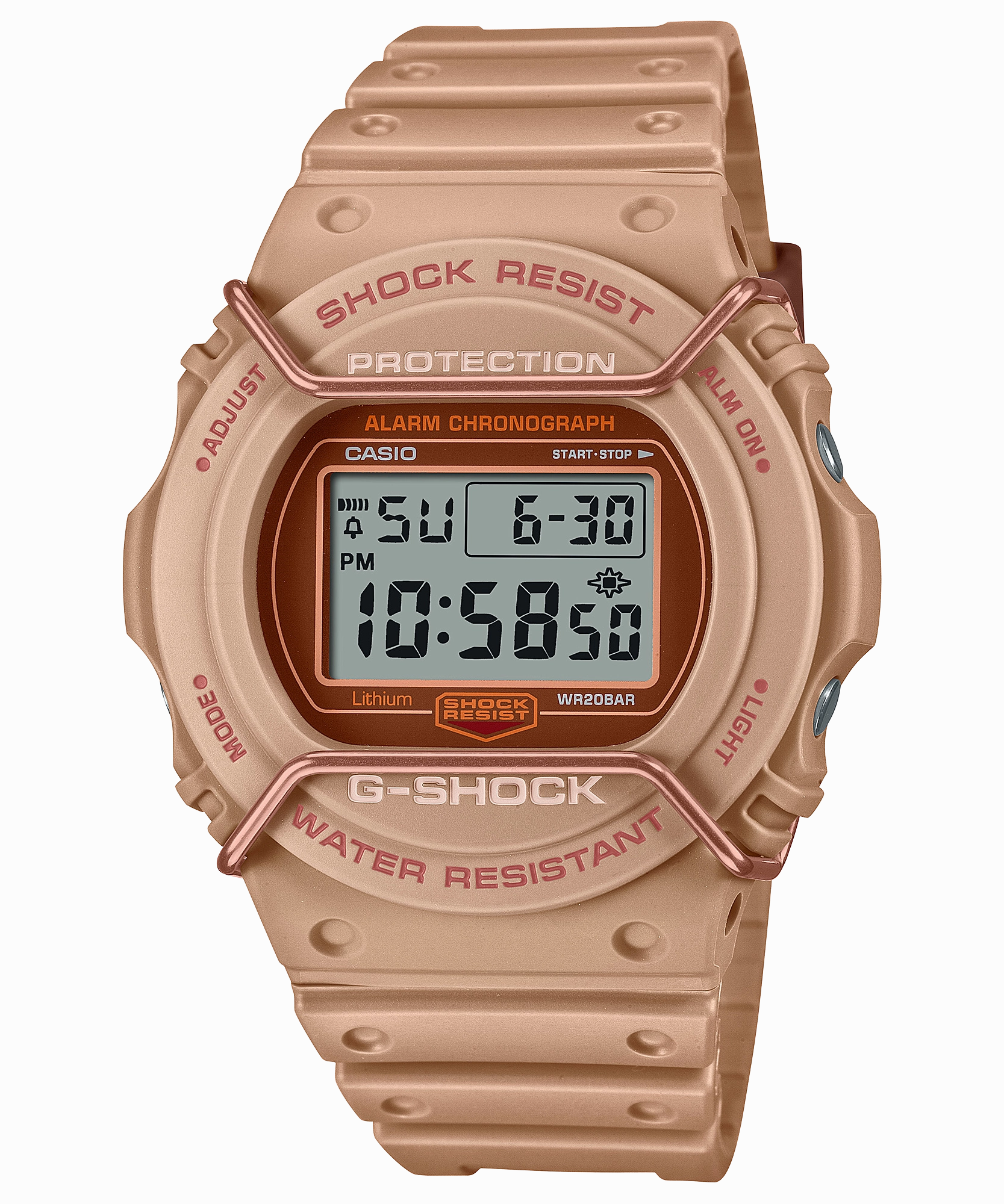 G-Shock 5700 Series Face Protector Natural Beige DW5700PT-5D 