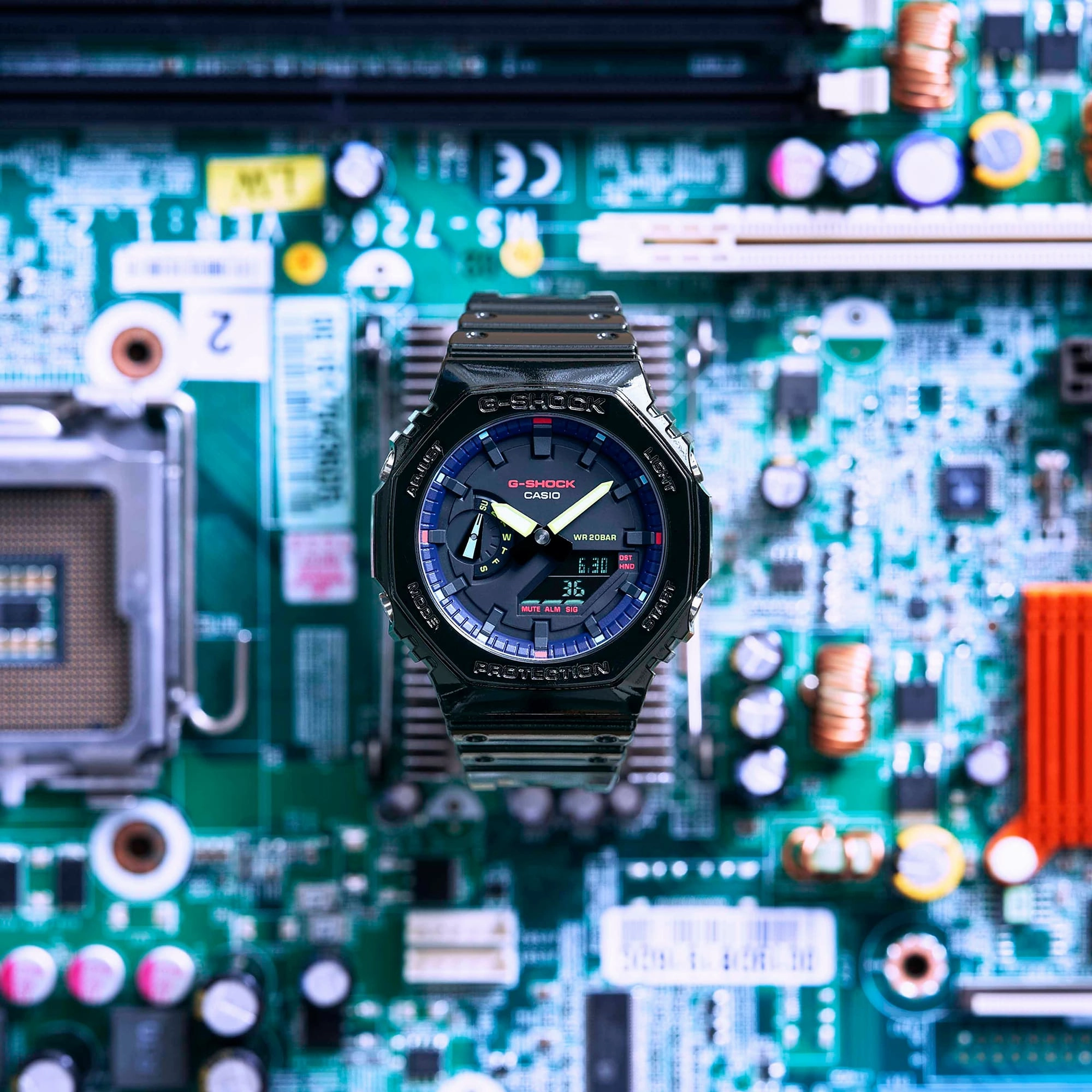 G-Shock   ak RGB Gamers Collection GA2100RGB-1A