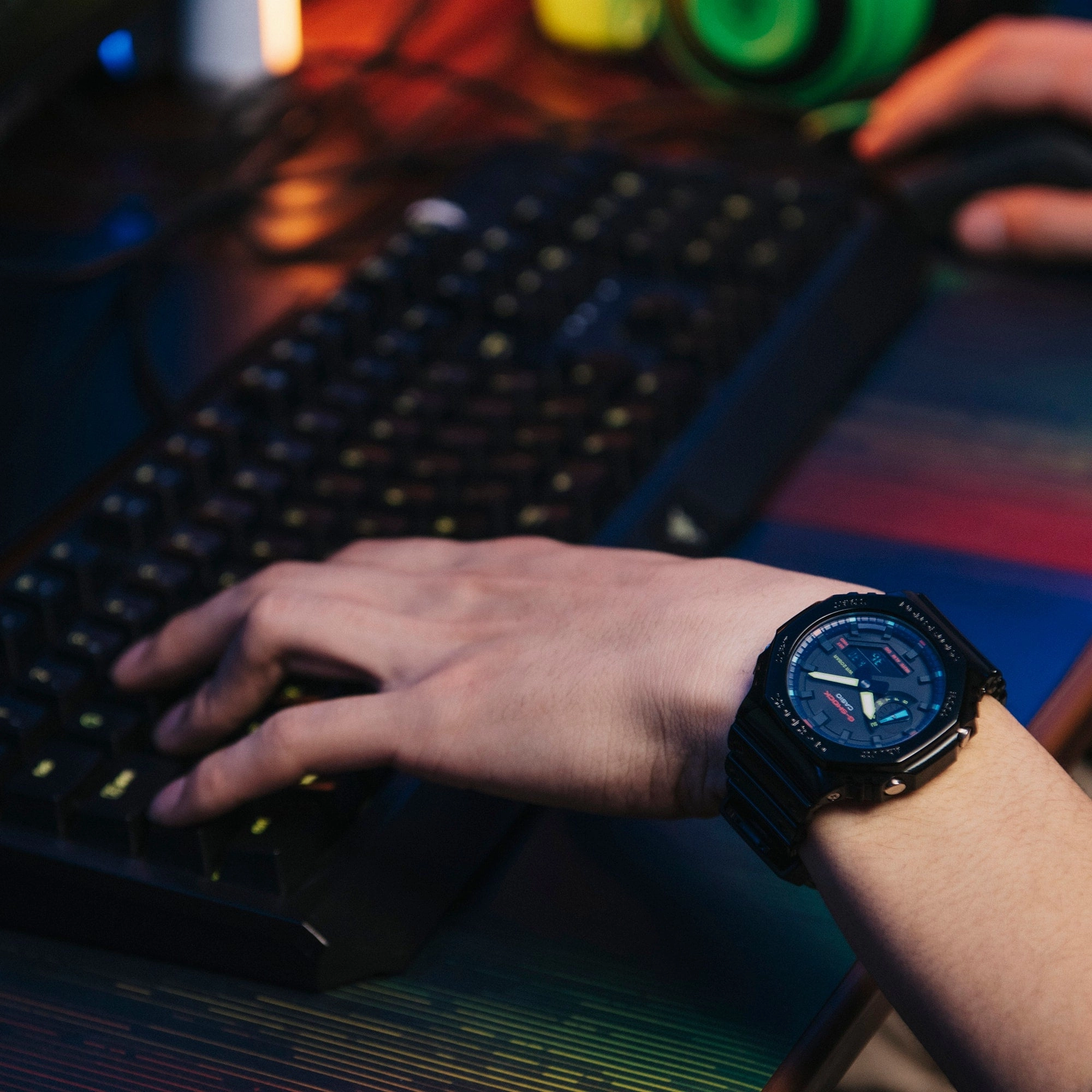 G-Shock   ak RGB Gamers Collection GA2100RGB-1A