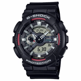 G-Shock Analog Digital Black Dial Black Resin Band Watch GA110RL-1A 