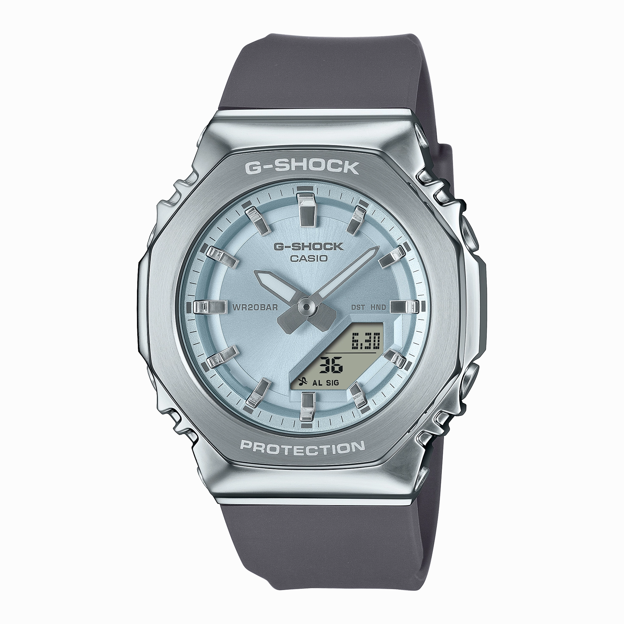 G-Shock Analog Digital Grey Resin Band Watch GMS2110-2A 