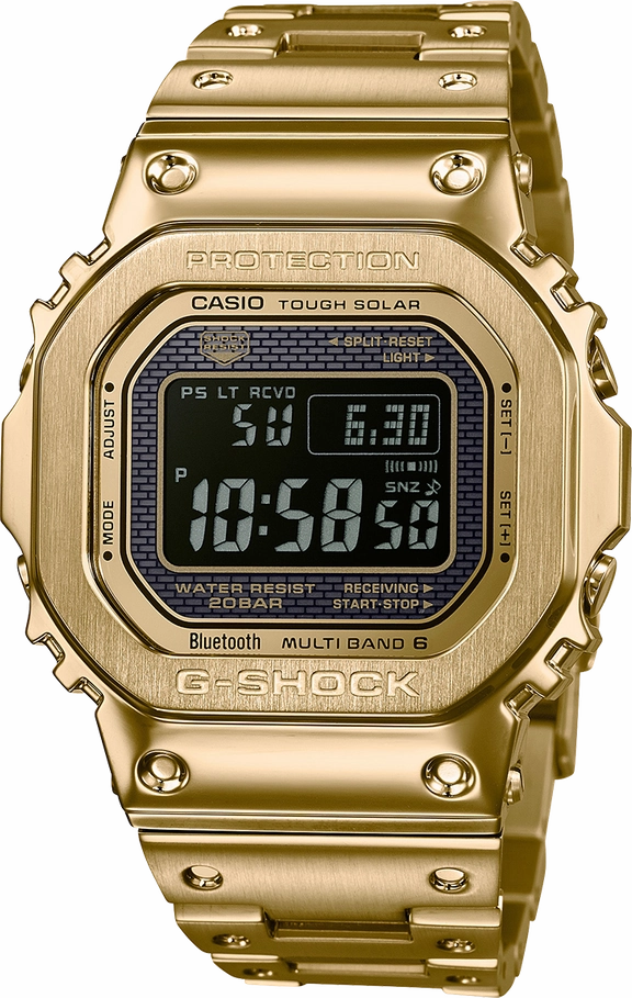 G-Shock Anniversary Gold All-Metal Masterpiece GMWB5000GD-9D,quartz watch, quartz watches for men, quartz watches for women, best quartz watch, minimalist quartz watch, luxury quartz watch, waterproof quartz watch,analog quartz watch, digital quartz watch,
