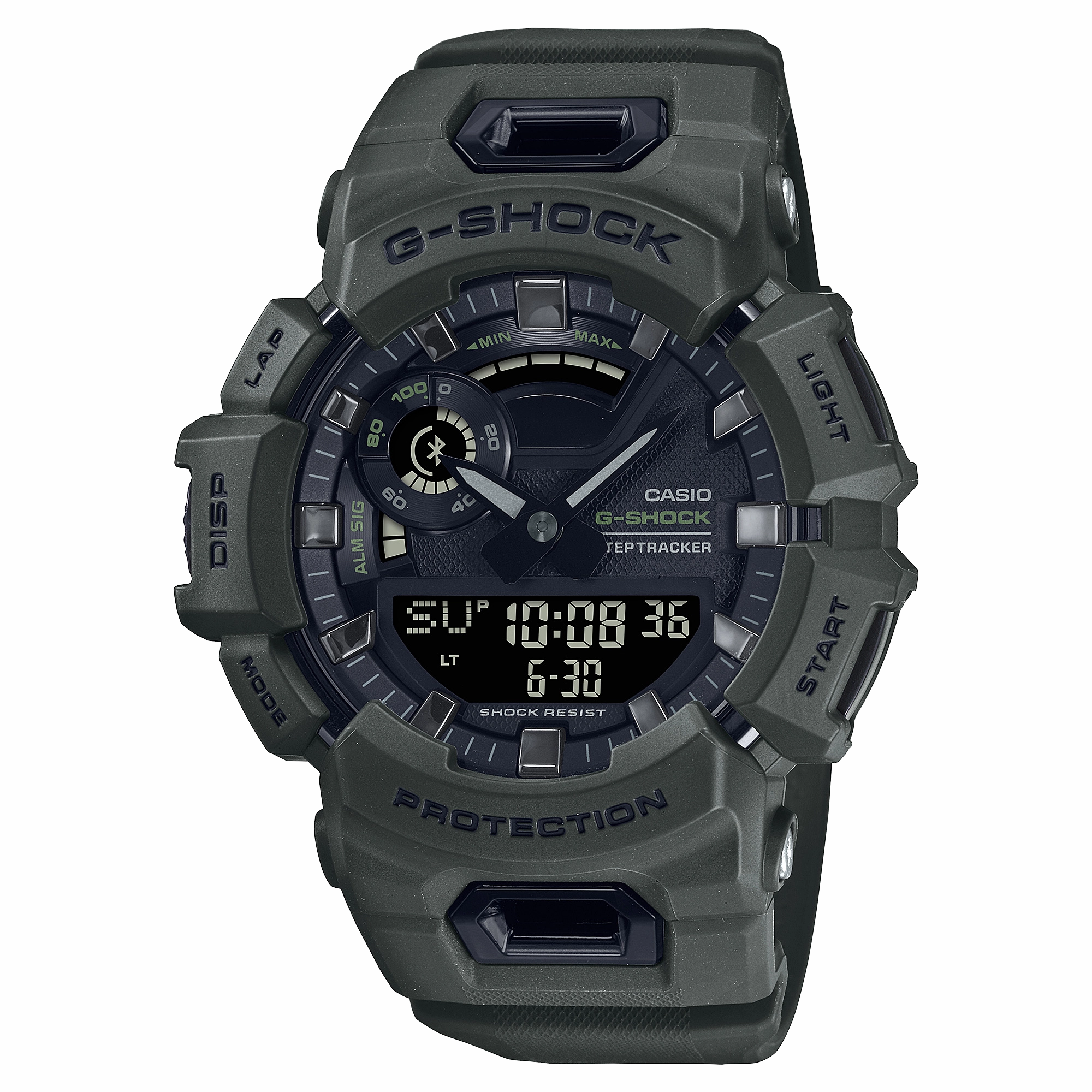 G-Shock Bluetooth Green Resin Band Watch GBA900UU-3A,quartz watch, quartz watches for men, quartz watches for women, best quartz watch, minimalist quartz watch, luxury quartz watch, waterproof quartz watch,analog quartz watch, digital quartz watch,affordab