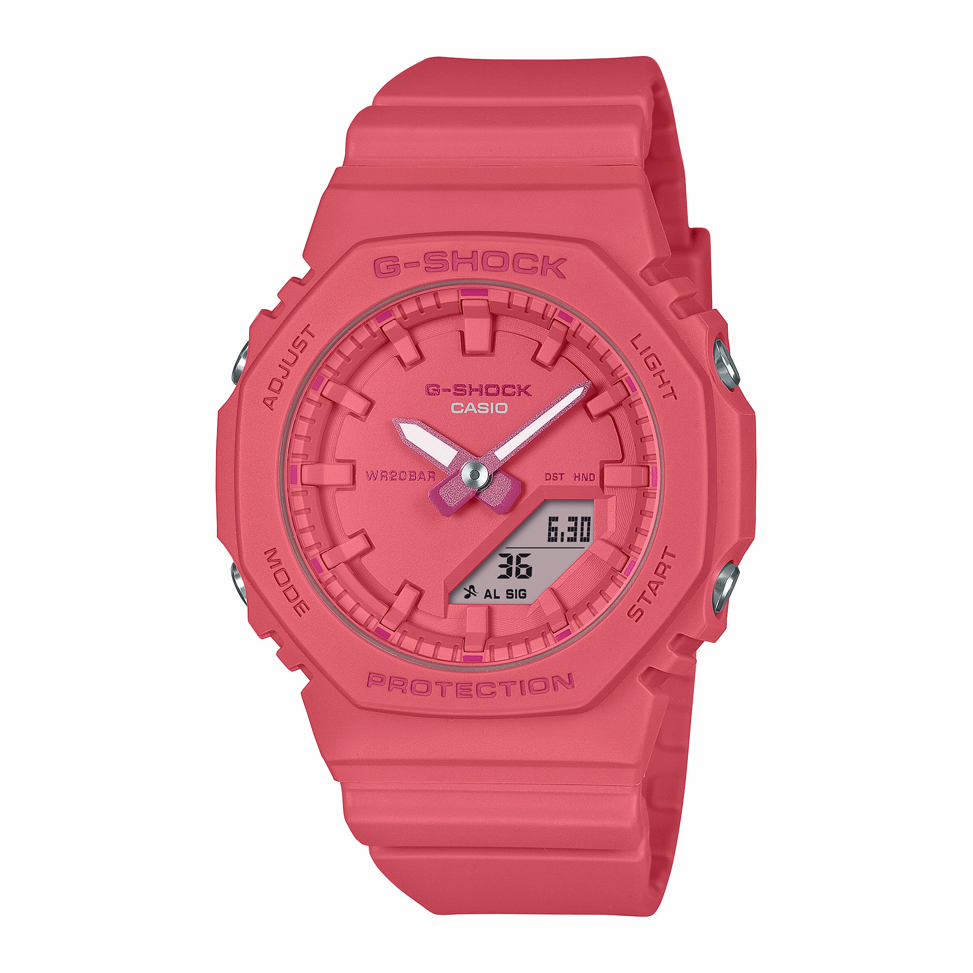 G-Shock CasiOak Ladies Pink GMAP2100-4A 