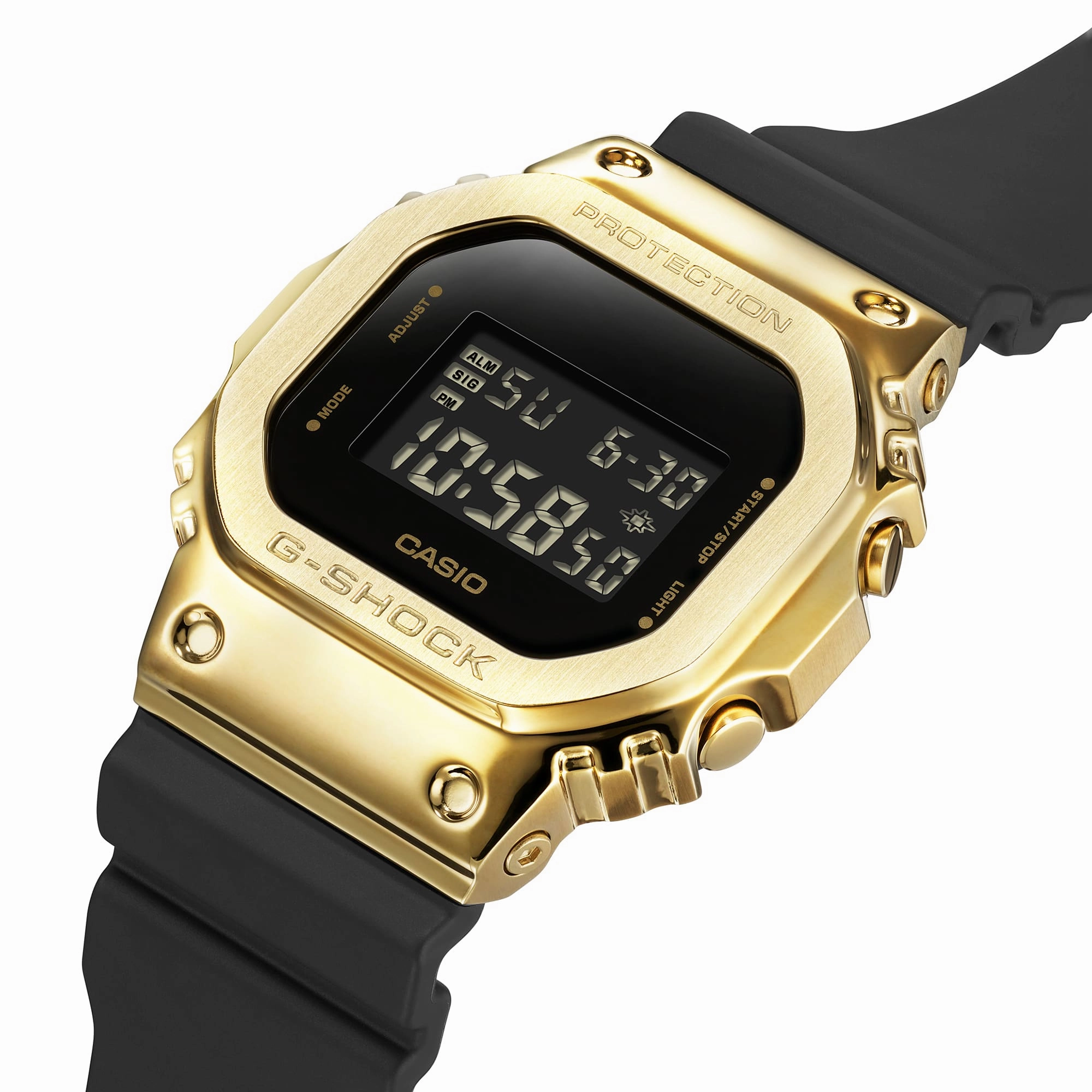 G-Shock Digital 5600 Series Black Resin Strap Mens Watch GM5600G-9D