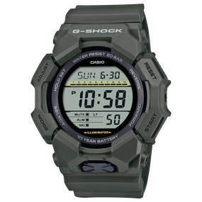 G-Shock Digital Green Resin Band Watch GD010-3D 