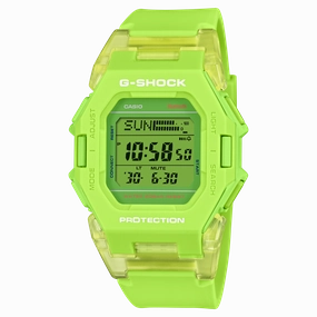 G-Shock Digital Green Resin Band Watch GDB500S-3D 