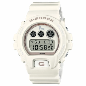 G-Shock Digital White Dial White Resin Band Watch DW6900SHB-7D 