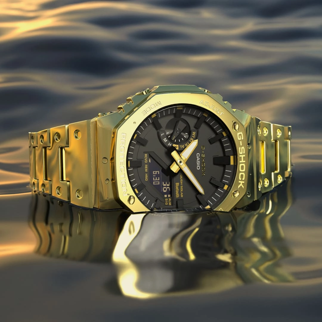 G-Shock Full Metal Gold   ak GMB2100GD-9A