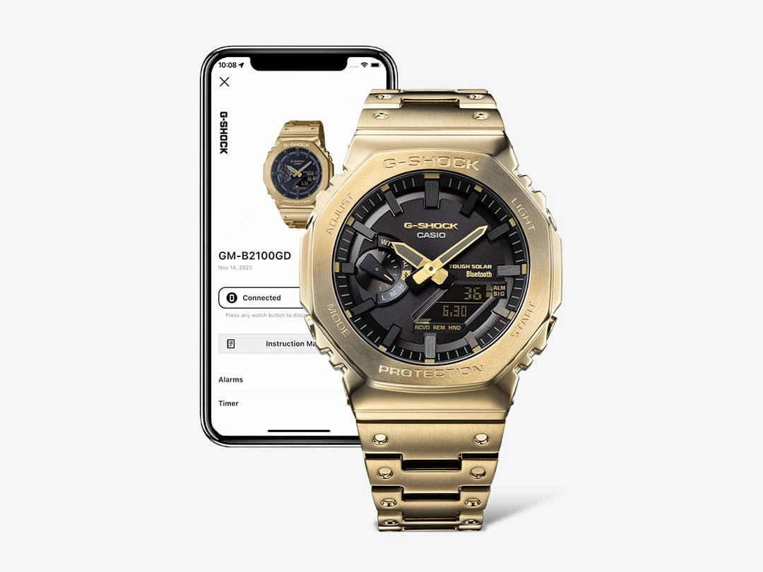 G-Shock Full Metal Gold   ak GMB2100GD-9A