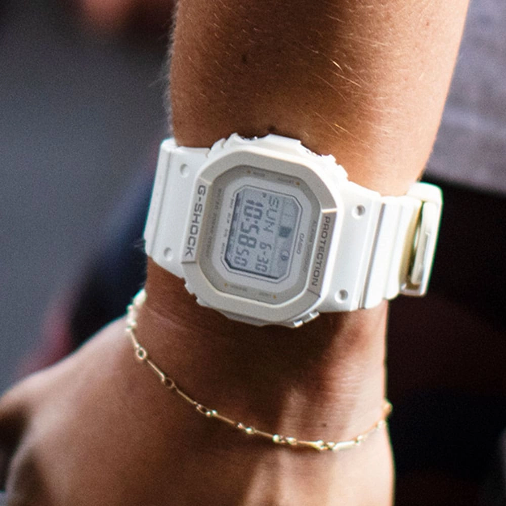 G-Shock G-LIDE White Resin Band Watch GLXS5600-7B