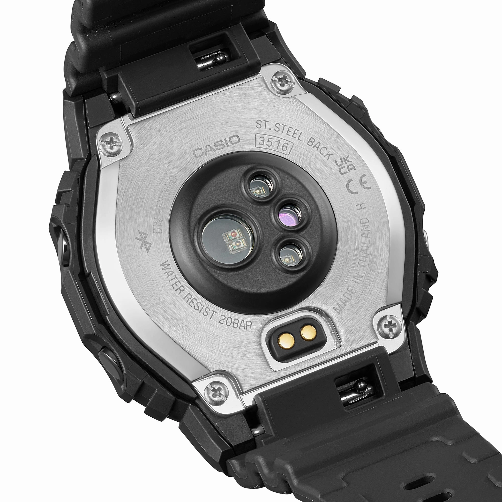 G-Shock G-Squad Black Dial Black Resin Band Watch DWH5600EX-1D