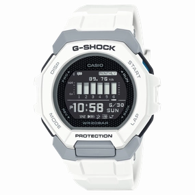 G-Shock G-Squad White Resin Band Watch GBD300-7D 
