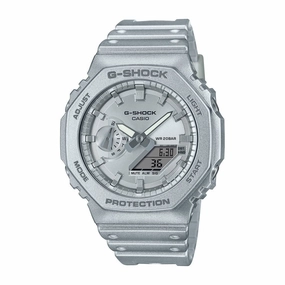 G-Shock Grey Resin Band Watch GA2100FF-8A 