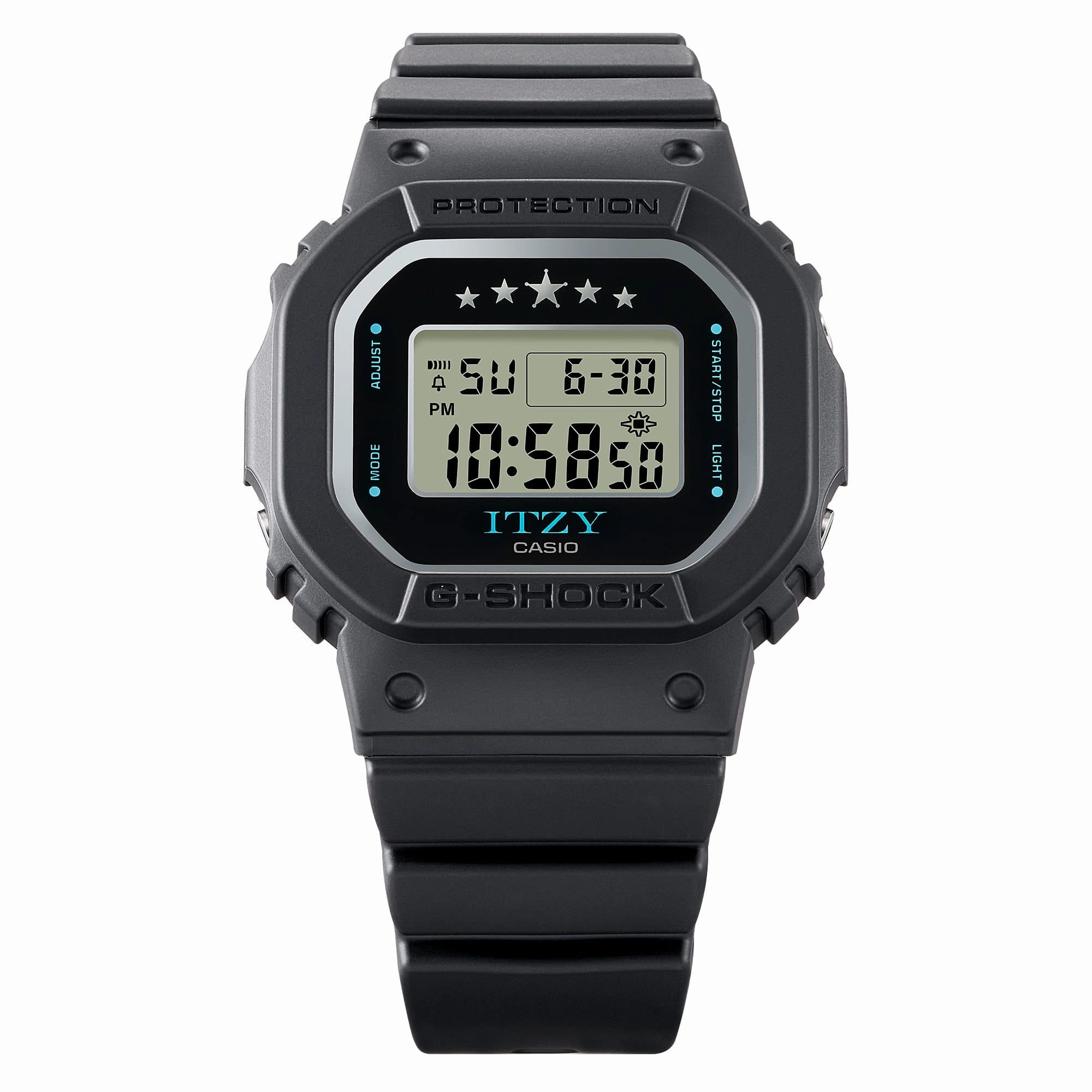 G-Shock ITZY Black Resin Band Watch GMDS5610IT-1D