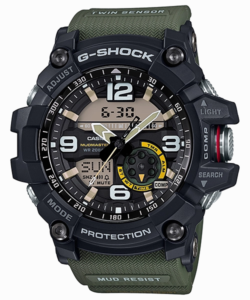 G-Shock Mudmaster Twin Sensor Rugged Watch with Super Illuminator GG1000-1A3,quartz watch, quartz watches for men, quartz watches for women, best quartz watch, minimalist quartz watch, luxury quartz watch, waterproof quartz watch,analog quartz watch, digit