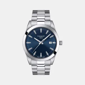 Gentleman Men Analog Stainless Steel Watch T1274101104100 budget    watches    watches classic