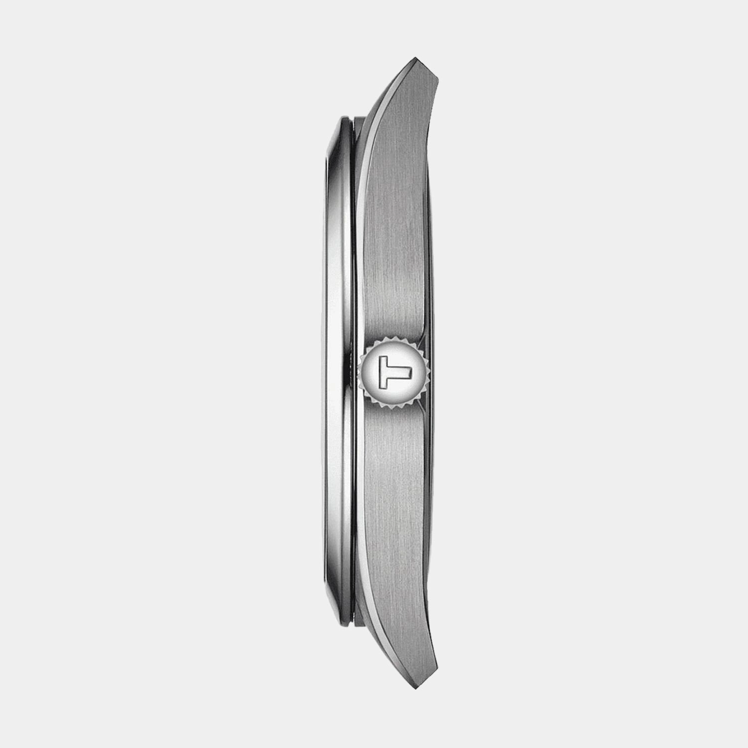 Gentleman Men Analog Titanium Watch T1274104408100