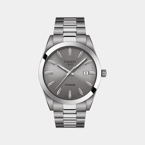 Gentleman Men Analog Titanium Watch T1274104408100 budget    watches    watches classic