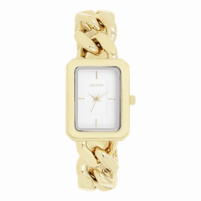 Gold coloured OOZOO watch with chain bracelet - C11272,seiko watches,couple watches,watches designer,watches discount,women watches,best women watches,high end women's watches,high quality women's watches