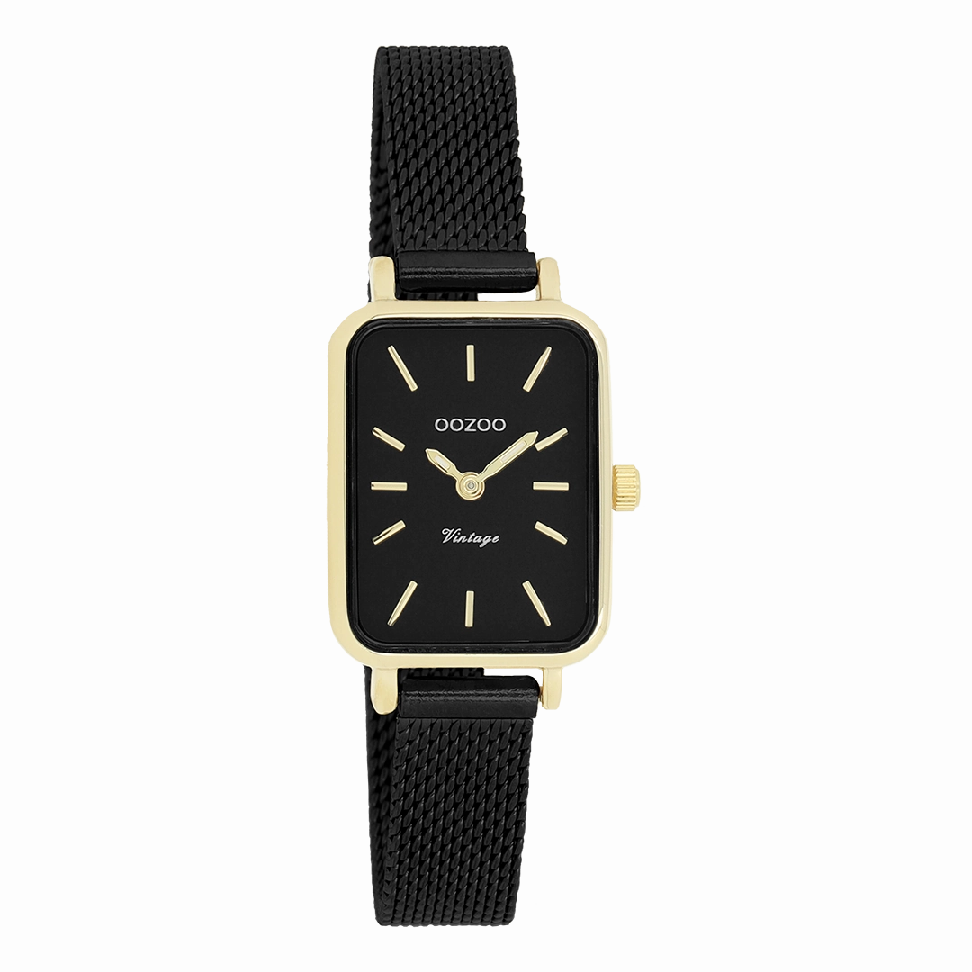 Gold coloured OOZOO watch with metal mesh bracelet - C20269,seiko watches,couple watches,watches designer,watches discount,women watches,best women watches,high end women's watches,high quality women's watches