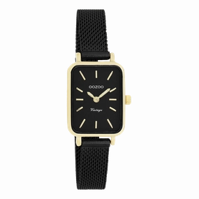 Gold coloured OOZOO watch with metal mesh bracelet - C20269,seiko watches,couple watches,watches designer,watches discount,women watches,best women watches,high end women's watches,high quality women's watches