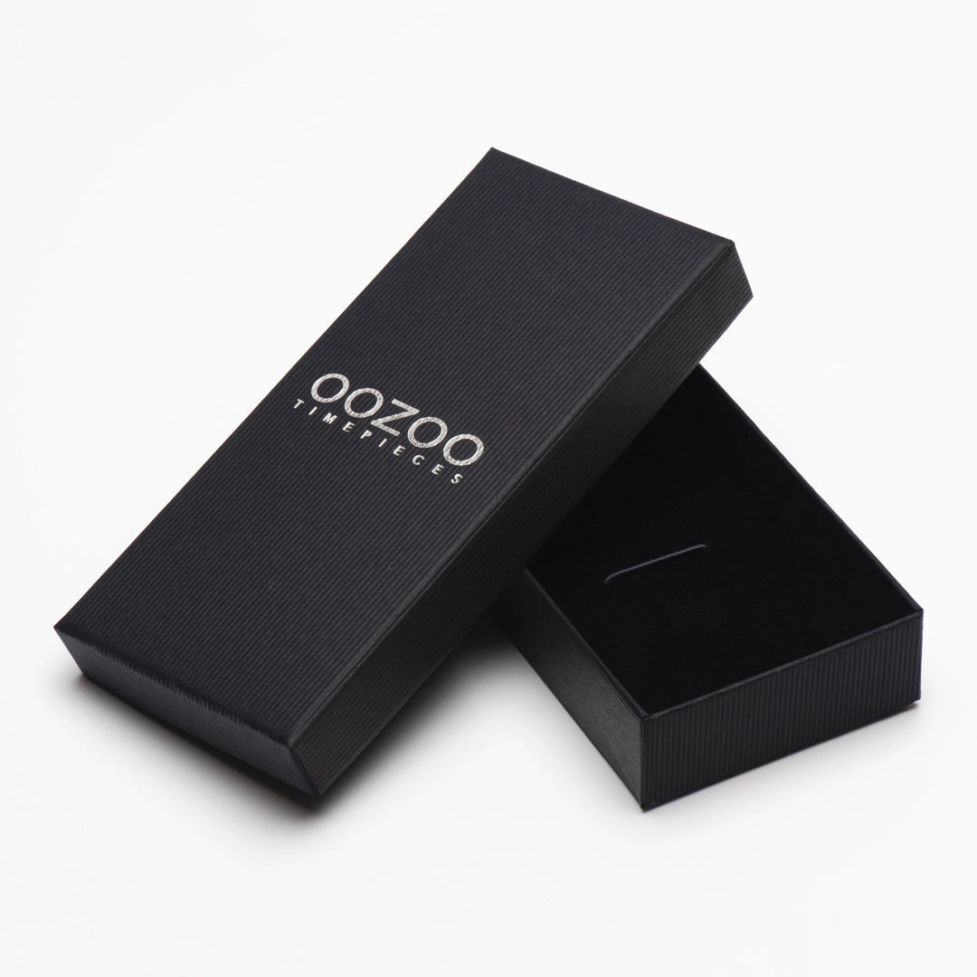 Gold coloured OOZOO watch with metal mesh bracelet - C20352