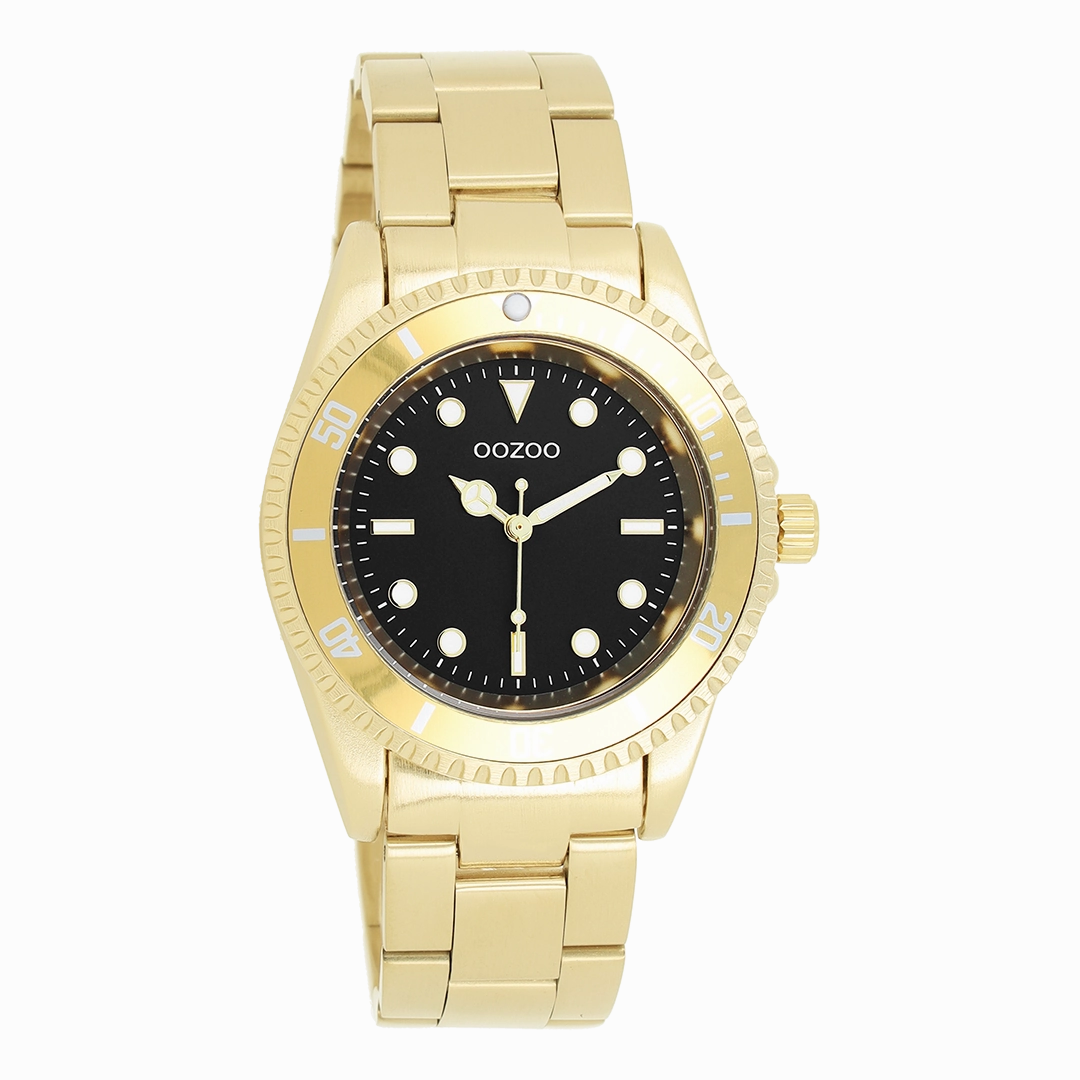 Gold coloured OOZOO watch with stainless steel bracelet - C11148,seiko watches,couple watches,watches designer,watches discount,women watches,best women watches,high end women's watches,high quality women's watches